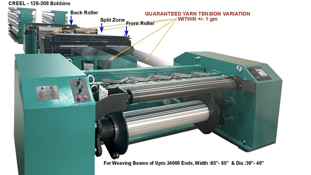 Direct Split Warping Machine