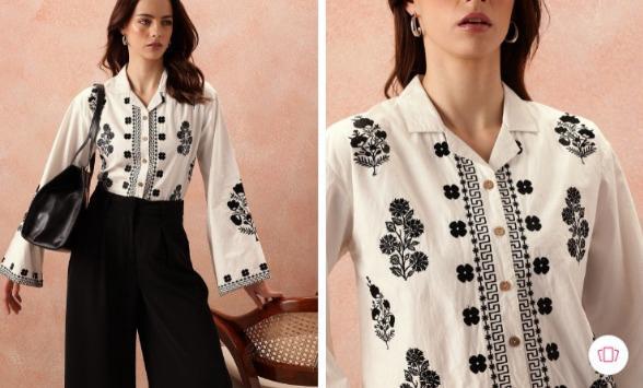 Embroidery Digital Boho Print