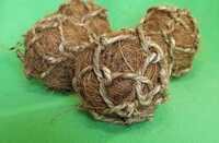 Coco Fibre Net Ball - Color: Brown