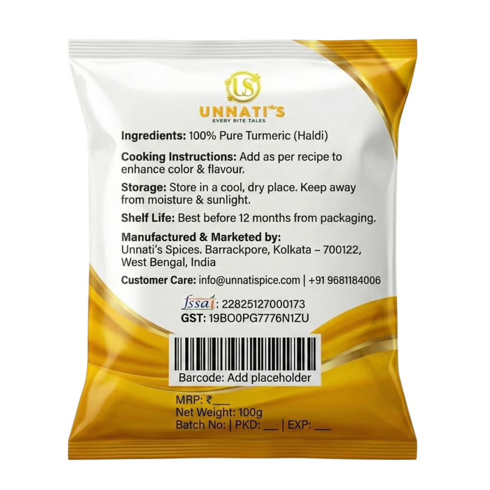 Unnati's Turmeric Powder