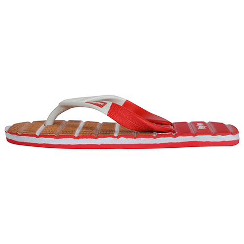 RS-WOOD RED Gents Hawai Slippers