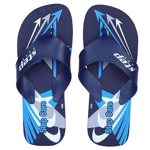2568BLU Gents Hawai Slippers