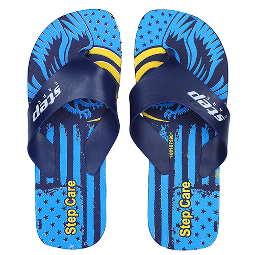 2566BLU Gents Hawai Slippers