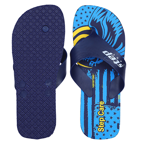 2566BLU Gents Hawai Slippers
