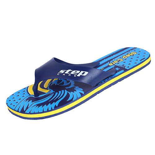 2566BLU Gents Hawai Slippers