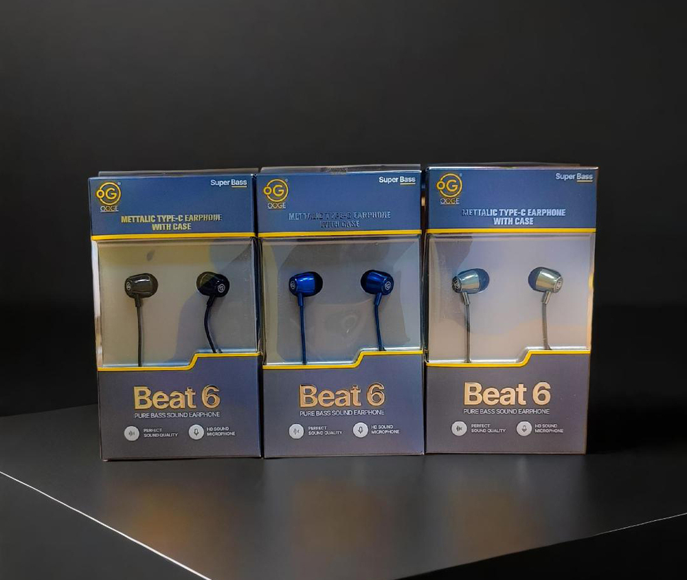 Beat 6 Pure Bass Sound Earphone