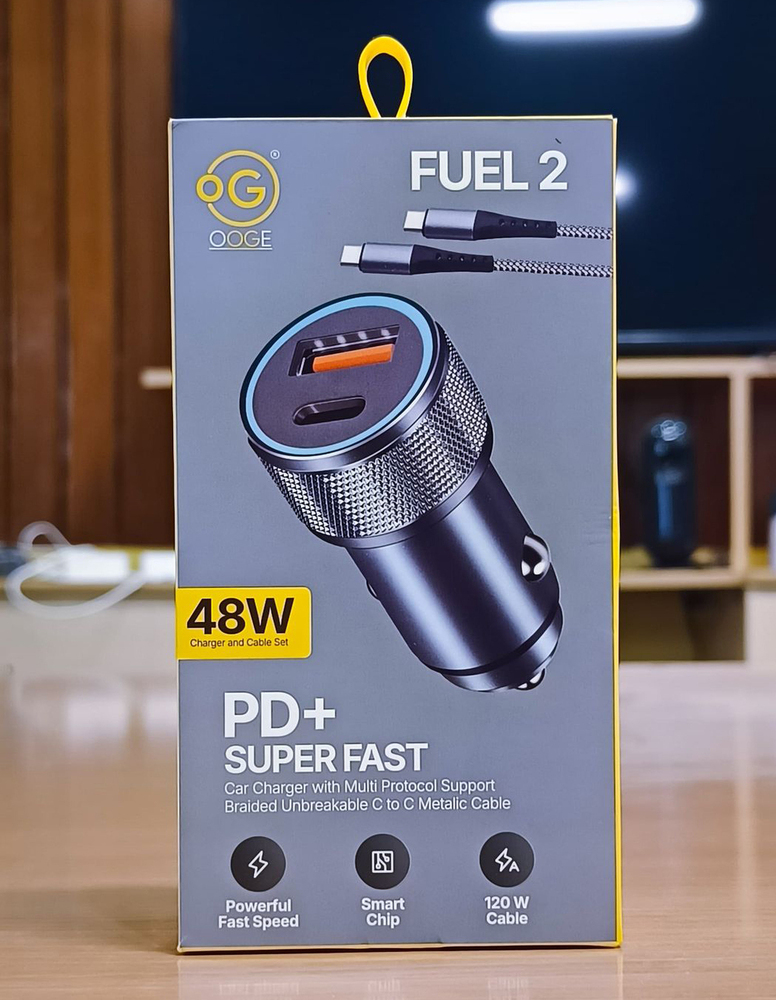 48W Fuel 2 PD+ Superfast Car Charger