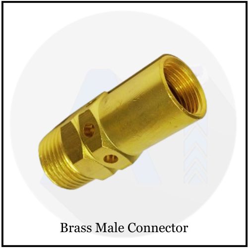 Brass Connector - Application: To Prevent Leakage Of Connection.