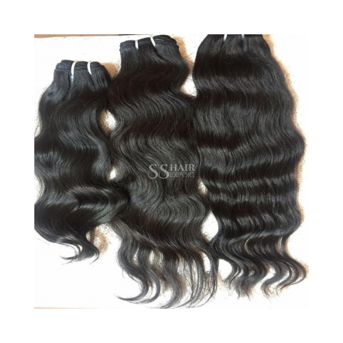 Human Hair Weft Bundles Weaves Sewn In Extensions