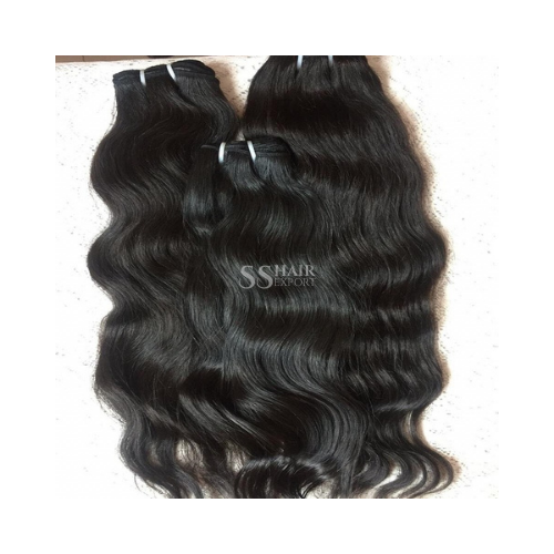 Human Hair Weft Bundles Weaves Sewn In Extensions