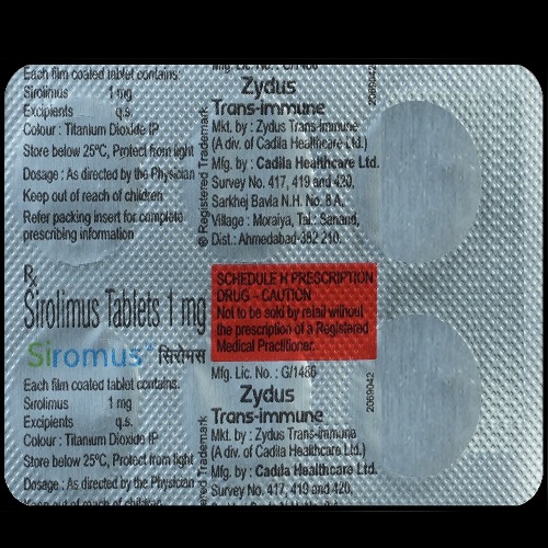 Siromus 1 Mg Tablet - Recommended For: Doctor