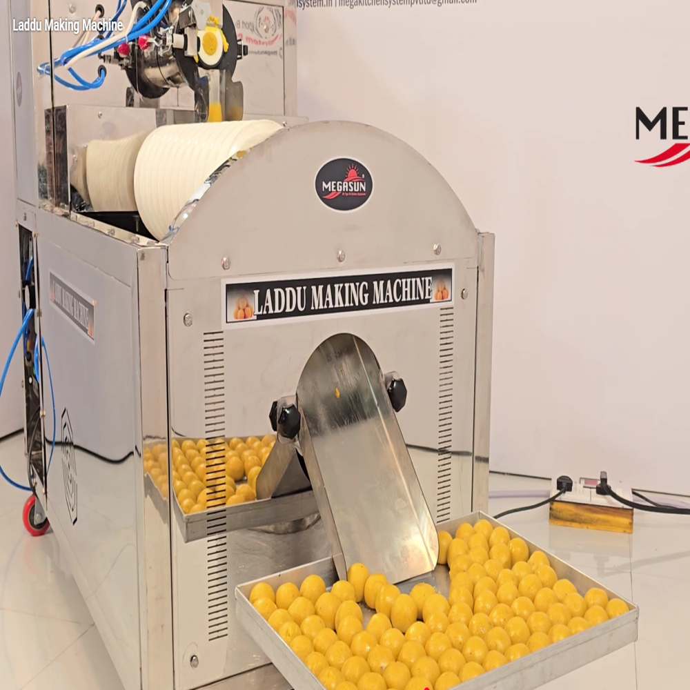1000 Kg Laddu Making Machine Automatic - Capacity: 1500 Pcs/hr