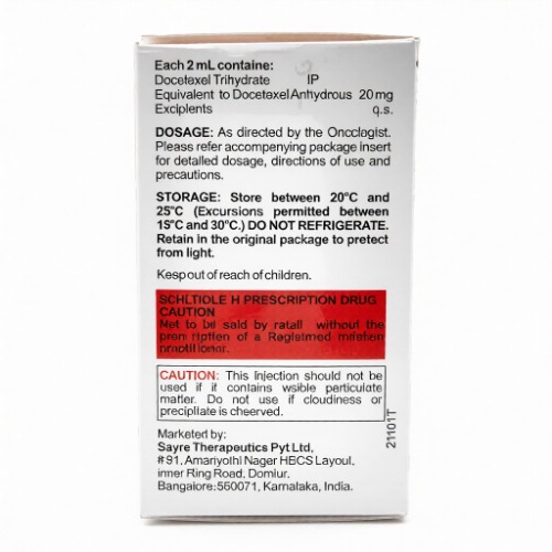 Solfredoc 20 Mg Injection - Physical Form: Liquid