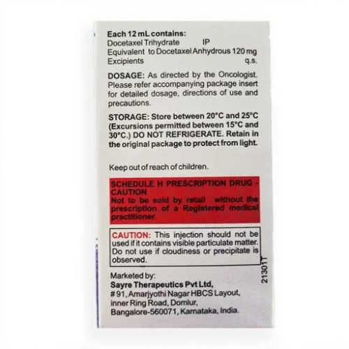 Solfredoc 120 mg Injection