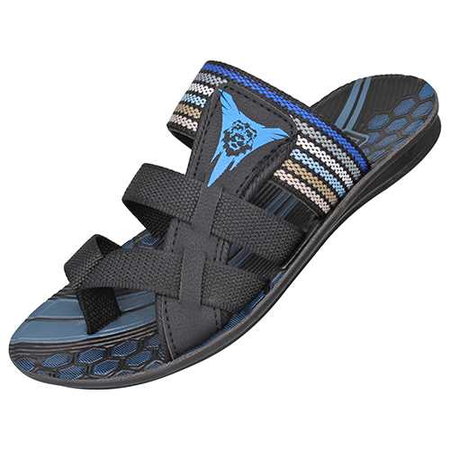 BR147BKBL Gents PU Slippers