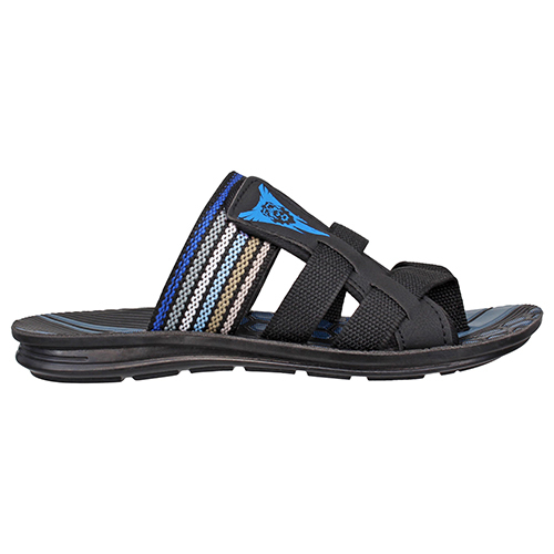 BR147BKBL Gents PU Slippers