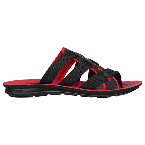 BR139BKRD Gents PU Slippers