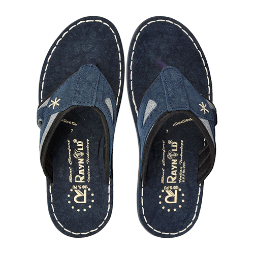 1821BLU Gents PU Slippers