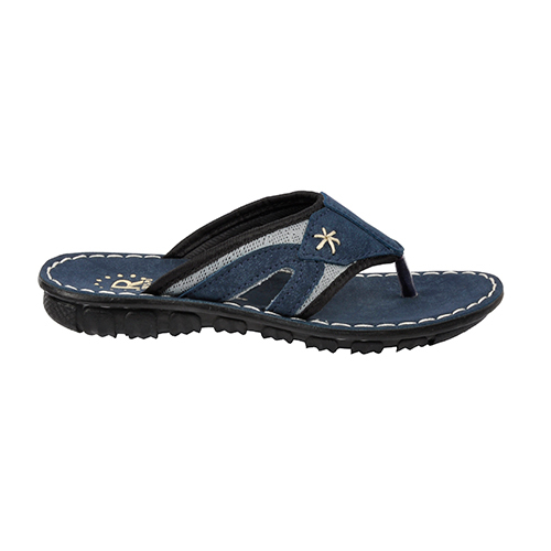 1821BLU Gents PU Slippers