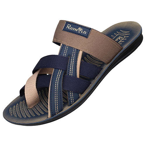 BR143BL Gents PU Slippers