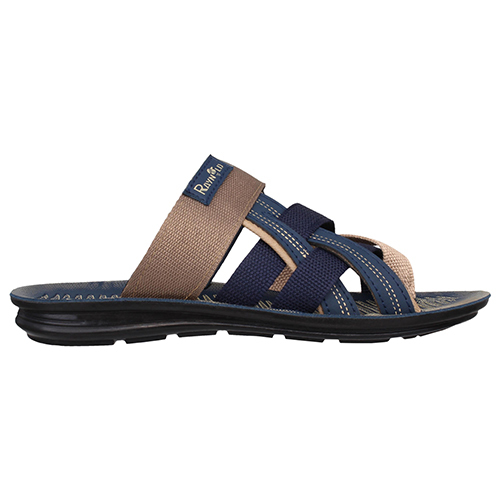 BR143BL Gents PU Slippers