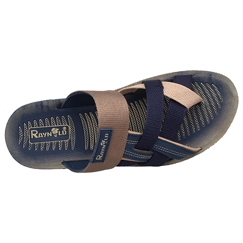 BR143BL Gents PU Slippers