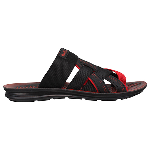 BR143BKRD Gents PU Slippers