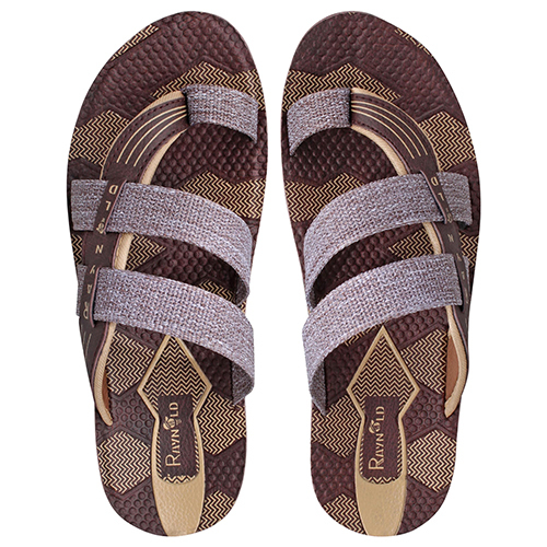 BR141BR Gents PU Slippers