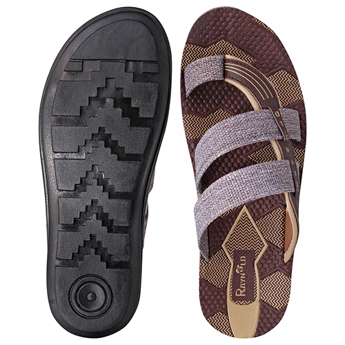 BR141BR Gents PU Slippers