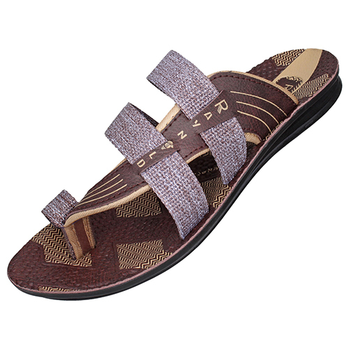 BR141BR Gents PU Slippers