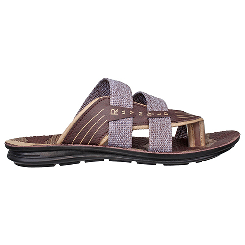 BR141BR Gents PU Slippers