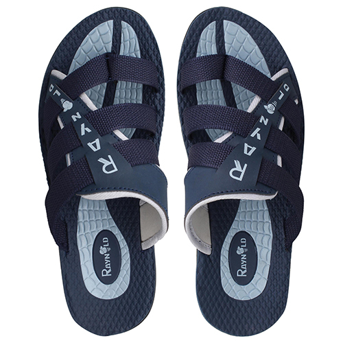 BR139BL Gents PU Slippers