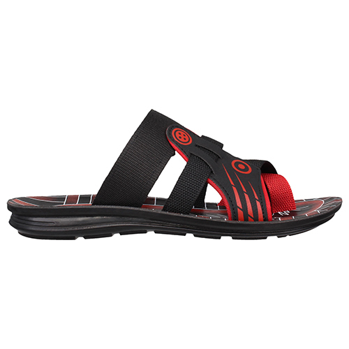 BR142RD Gents PU Slippers