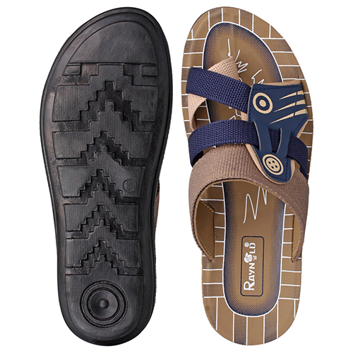 BR-142BL Gents PU Slippers