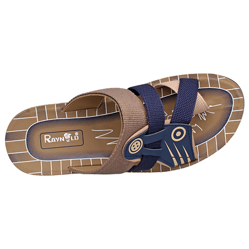 BR-142BL Gents PU Slippers