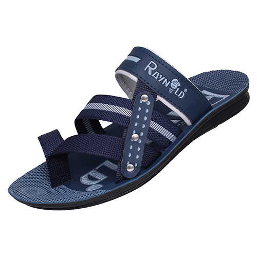 R134BLUE Gents PU Slippers