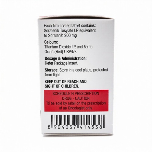 Sorafenat 200 mg Tablet