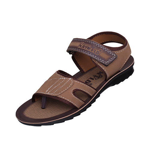 1952BROWN Gents PU Slippers