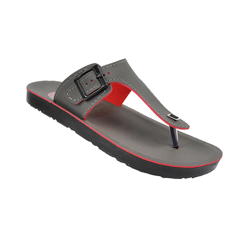 WK-03GRY Gents PU Slippers