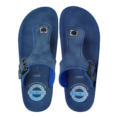 WK-27BLU Gents PU Slippers