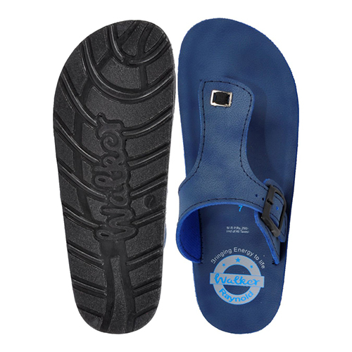 WK-27BLU Gents PU Slippers