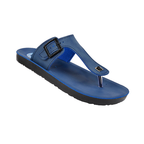 WK-27BLU Gents PU Slippers