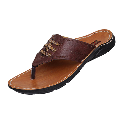 DS28BROWN Gents PU Slippers