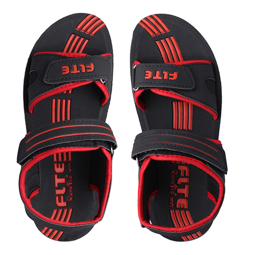 FLT51RED Gents PU Slippers