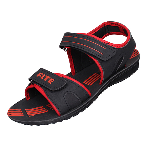 FLT51RED Gents PU Slippers