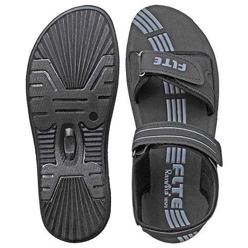 FLT51BK Gents PU Slippers