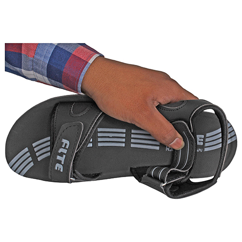 FLT51BK Gents PU Slippers