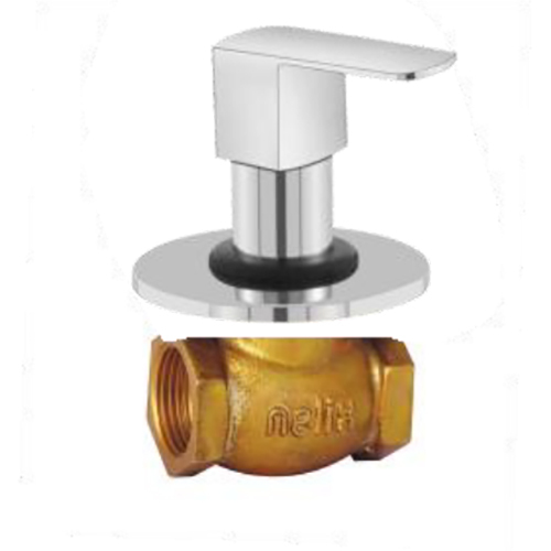 BQ 2815 25MM FLUSH COCK 1 HALF TURN WITH UPPER PART