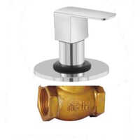 Bq 2815 25mm Flush Cock 1 Half Turn With Upper Part - Material: Stainless Steel