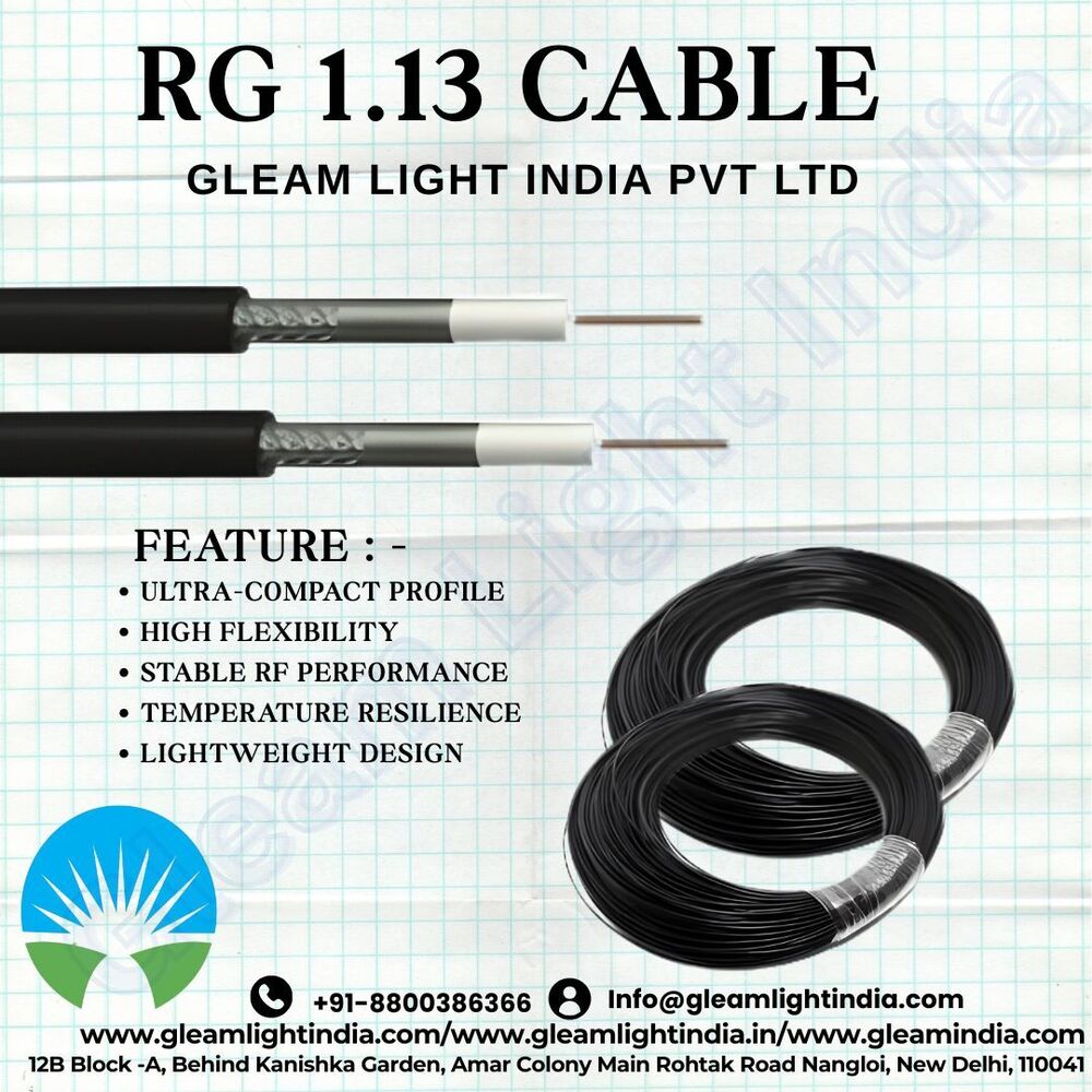 Cable Rg 1.13 - Application: Telecommunication